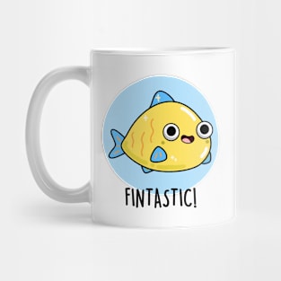 Fintastic Cute Fish Pun Mug